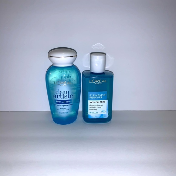 LOT OF 2 L’Oreal EYE MAKEUP REMOVER 4.0oz EACH 100 % OIL
FREE New